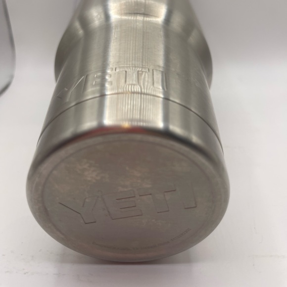 Yeti Rambler Large 30oz Stainless Steel Coffee Cup Big Clear Lid Angler Hunter - Picture 4 of 5